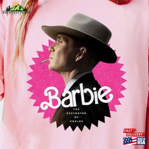 Barbenheimer Barbie And Oppenheimer Shirt Trendy Movie Hoodie Sweatshirt