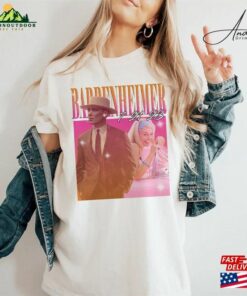 Barbenheimer Barbie And Oppenheimer Shirt Trendy Movie Hoodie T-Shirt