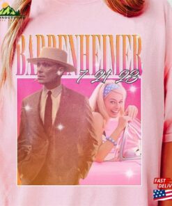 Barbenheimer Barbie And Oppenheimer Shirt Trendy Movie Hoodie T-Shirt