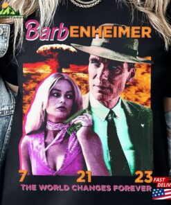 Barbenheimer Barbie And Oppenheimer Shirt Trendy Movie Hoodie Unisex