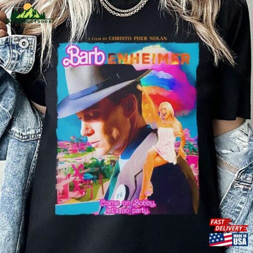 Barbenheimer Barbie And Oppenheimer Shirt Trendy Movie T-Shirt Unisex