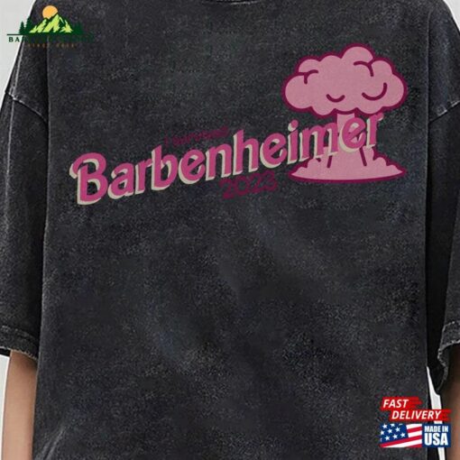 Barbenheimer Barbie Comfort Colors Shirt Movie Oppenheimer Sweatshirt Unisex