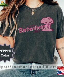 Barbenheimer Barbie Comfort Colors Shirt Movie Oppenheimer Sweatshirt Unisex 3