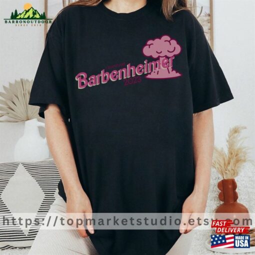 Barbenheimer Barbie Comfort Colors Shirt Movie Oppenheimer Sweatshirt Unisex