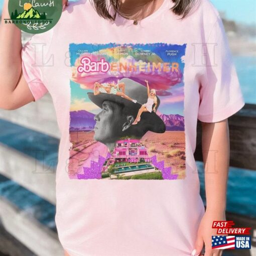 Barbenheimer Barbie Dream House Shirt Movie Oppenheimer Christopher Nolan Margot Robbie Ryan Gosling T-Shirt Sweatshirt