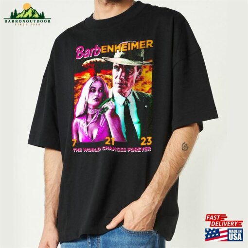 Barbenheimer Barbie Movie Oppenheimer Retro Shirt Unisex Sweatshirt