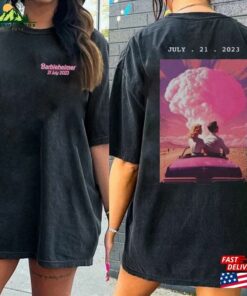 Barbenheimer Barbie Movie Oppenheimer Shirt 2 Side T-Shirt V3 Hoodie Sweatshirt