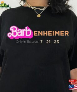 Barbenheimer Barbie Movie Oppenheimer Shirt 72123 T-Shirt Classic Barbenheimer Barbie Movie Oppenheimer Shirt 72123 T-Shirt Classic