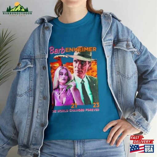 Barbenheimer Barbie Movie Oppenheimer Shirt Come On Lets Go Party Princess Barbies New Movies 2023 Classic Hoodie