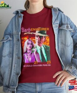 Barbenheimer Barbie Movie Oppenheimer Shirt Come On Lets Go Party Princess Barbies New Movies 2023 Classic Hoodie 4