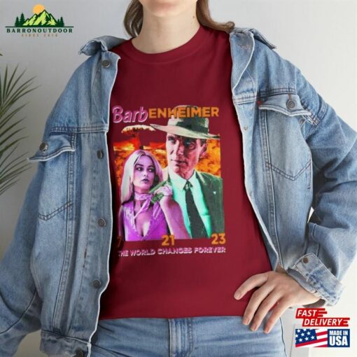 Barbenheimer Barbie Movie Oppenheimer Shirt Come On Lets Go Party Princess Barbies New Movies 2023 Classic Hoodie