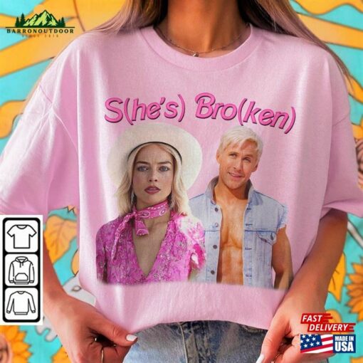 Barbenheimer Barbie Movie Oppenheimer Shirt Hi And Ken She Sweatshirt Unisex