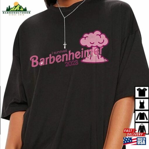 Barbenheimer Barbie Movie Oppenheimer Shirt Sweatshirt Hoodie Classic Unisex