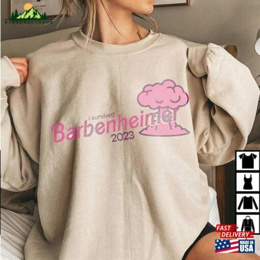 Barbenheimer Barbie Movie Oppenheimer Shirt Sweatshirt Hoodie Classic Unisex