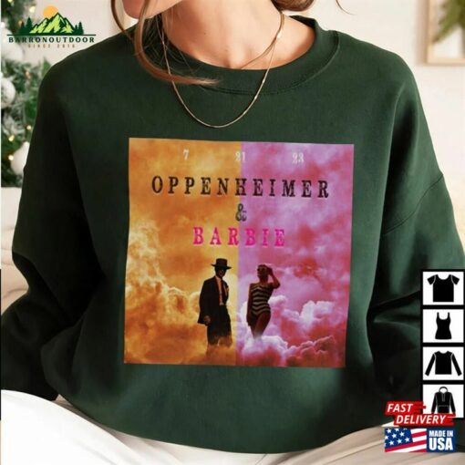 Barbenheimer Barbie Movie Oppenheimer Shirt Sweatshirt Hoodie T18 Unisex