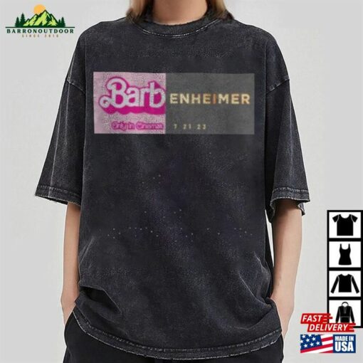 Barbenheimer Barbie Movie Oppenheimer Shirt Sweatshirt Hoodie V6 Classic