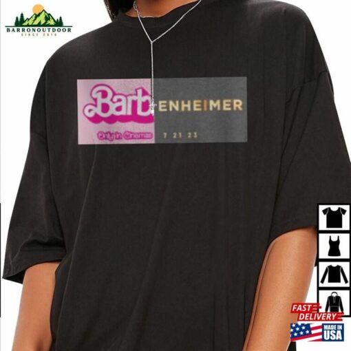 Barbenheimer Barbie Movie Oppenheimer Shirt Sweatshirt Hoodie V6 Classic