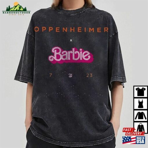 Barbenheimer Barbie Movie Oppenheimer Shirt Sweatshirt Hoodie V7 T-Shirt Classic