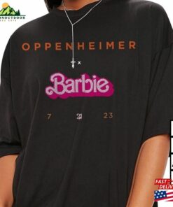 Barbenheimer Barbie Movie Oppenheimer Shirt Sweatshirt Hoodie V7 T-Shirt Classic