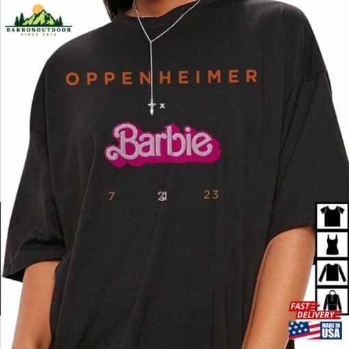 Barbenheimer Barbie Movie Oppenheimer Shirt Sweatshirt Hoodie V7 T-Shirt Classic