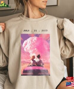 Barbenheimer Barbie Movie Oppenheimer Sweatshirt Hoodie Nolan Movies Sweater T-Shirt Barbenheimer Barbie Movie Oppenheimer Sweatshirt Hoodie Nolan Movies Sweater T-Shirt