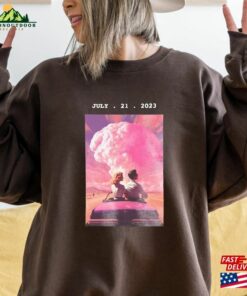 Barbenheimer Barbie Movie Oppenheimer Sweatshirt Hoodie Nolan Movies Sweater T-Shirt Barbenheimer Barbie Movie Oppenheimer Sweatshirt Hoodie Nolan Movies Sweater T-Shirt