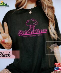 Barbenheimer Barbie Movie Oppenheimer T-Shirt Inspired Sweatshirt Classic Barbenheimer Barbie Movie Oppenheimer T-Shirt Inspired Sweatshirt Classic