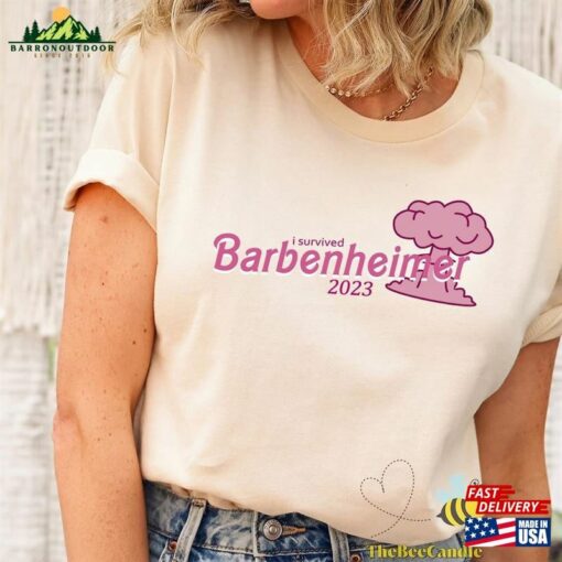 Barbenheimer Barbie Movie Oppenheimer T-Shirt Inspired Sweatshirt Unisex Hoodie