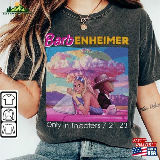 Barbenheimer Barbie Movie Oppenheimer T-Shirt Nolan Movies Tee The Ultimate Double Feature Classic