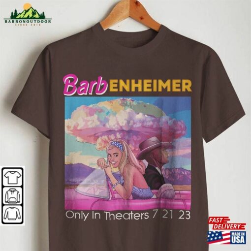 Barbenheimer Barbie Movie Oppenheimer T-Shirt Nolan Movies Tee The Ultimate Double Feature Classic