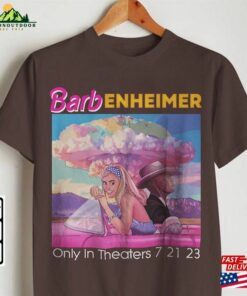Barbenheimer Barbie Movie Oppenheimer T Shirt Nolan Movies Tee The Ultimate Double Feature Unisex 4