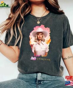 Barbenheimer Barbie Oppenheimer Crossover Movie Meme Unisex T-Shirt Sweatshirt Barbenheimer Barbie Oppenheimer Crossover Movie Meme Unisex T-Shirt Sweatshirt