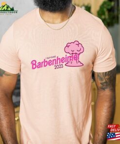 Barbenheimer Barbie Shirt Heart Fan Cheetah Unisex Sweatshirt 4