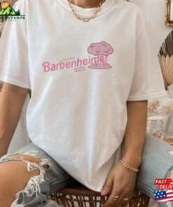 Barbenheimer Barbie The Destroyer Of Word Shirt Christopher Nolan Margot Robbie Movie Hoodie Sweatshirt Barbenheimer Barbie The Destroyer Of Word Shirt Christopher Nolan Margot Robbie Movie Hoodie Sweatshirt