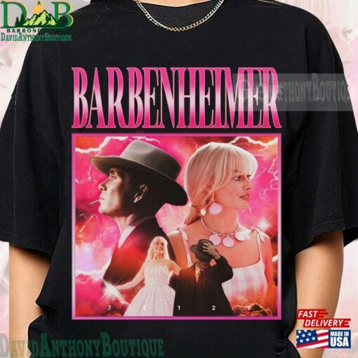 Barbenheimer Barbie The Destroyer Of Word Shirt Fans Gifts Movie Oppenheimer T-Shirt Classic