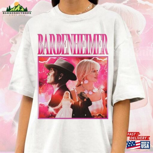 Barbenheimer Barbie The Destroyer Of Word Shirt Movie Oppenheimer Christopher Nolan Margot Robbie Hoodie Sweatshirt