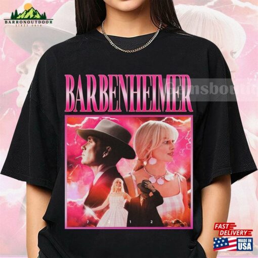 Barbenheimer Barbie The Destroyer Of Word Shirt Movie Oppenheimer Christopher Nolan Margot Robbie Hoodie Sweatshirt