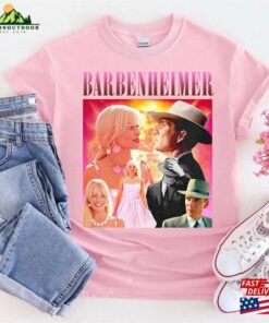 Barbenheimer Barbie The Destroyer Of Word Shirt Movie Oppenheimer Christopher Nolan Margot Robbie Sweatshirt T Shirt 3