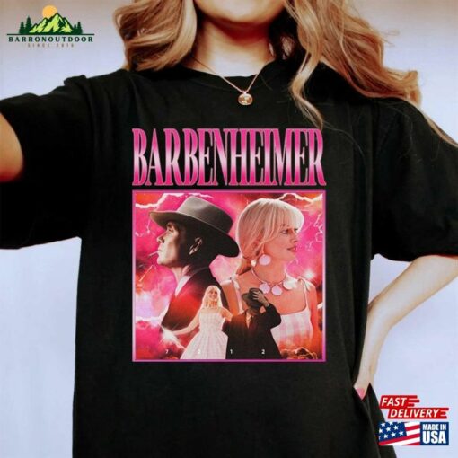 Barbenheimer Barbie The Destroyer Of Word Shirt Movie Oppenheimer Christopher Nolan Margot Robbie Sweatshirt T-Shirt