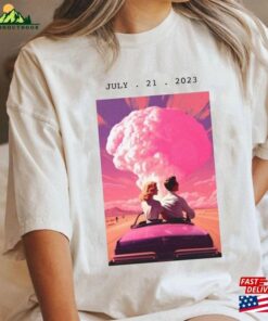 Barbenheimer Barbie The Destroyer Of Word Shirt Movie Oppenheimer Christopher Nolan Margot Robbie Sweatshirt Unisex 3