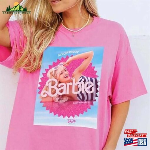 Barbenheimer Barbie The Destroyer Of Word Shirt Movie Oppenheimer Christopher Nolan Margot Robbie T-Shirt Unisex