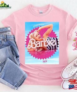 Barbenheimer Barbie The Destroyer Of Word Shirt Movie Oppenheimer Christopher Nolan Margot Robbie T-Shirt Unisex