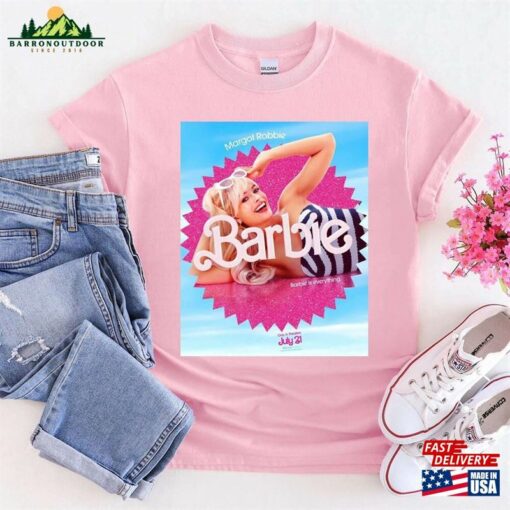 Barbenheimer Barbie The Destroyer Of Word Shirt Movie Oppenheimer Christopher Nolan Margot Robbie T-Shirt Unisex