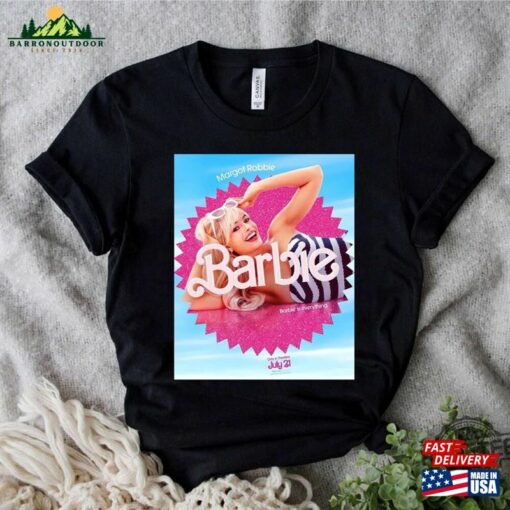 Barbenheimer Barbie The Destroyer Of Word Shirt Movie Oppenheimer Christopher Nolan Margot Robbie T-Shirt Unisex