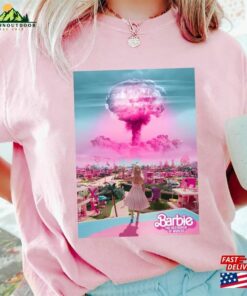Barbenheimer Barbie The Destroyer Of Word Shirt Movie Oppenheimer Classic Hoodie Barbenheimer Barbie The Destroyer Of Word Shirt Movie Oppenheimer Classic Hoodie