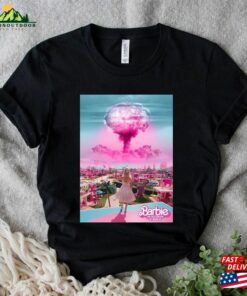 Barbenheimer Barbie The Destroyer Of Word Shirt Movie Oppenheimer Classic Hoodie Barbenheimer Barbie The Destroyer Of Word Shirt Movie Oppenheimer Classic Hoodie