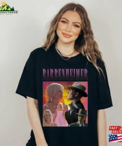 Barbenheimer Barbie The Destroyer Of Word Shirt Png Movie Oppenheimer Classic Unisex