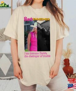 Barbenheimer Barbie X Oppenheimer T-Shirt Movie Shirt The Ultimate Double Feature Hoodie Classic Barbenheimer Barbie X Oppenheimer T-Shirt Movie Shirt The Ultimate Double Feature Hoodie Classic