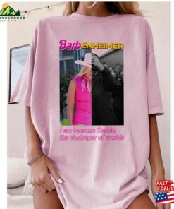 Barbenheimer Barbie X Oppenheimer T Shirt Movie Shirt The Ultimate Double Feature Hoodie Classic 3