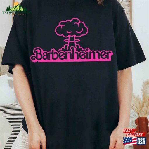 Barbenheimer Comfort Colors® Shirt Barbie Oppenheimer Tee Movie Inspired Hoodie Sweatshirt